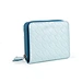 Myanmar Factory Tax Free Woven Pattern Vegan Leather Ladies Purse Small Bifold Zipper Coin Pocket Women Wallets