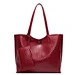 the leather mini tote bag