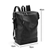 Backpack for Women & Men Vegan Leather Travel Laptop Backpack College Dark Green Backpack with USB Charging Port
