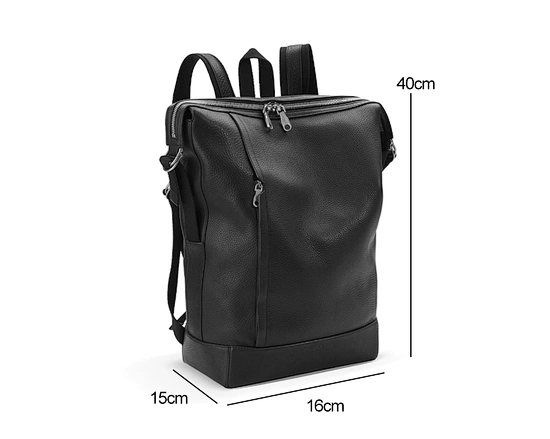 soft leather rucksack handbag