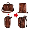 leather work backpack