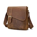 Leather Briefcase for Men - Italian Full Grain Leather Laptop Bag - Messenger Bag - Gift Box Included