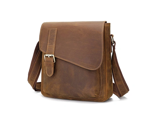 leather messenger bag for women