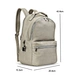 Genuine Leather 15.6 inch Laptop Backpack Purse for Women College Casual Backpack Travel Bag