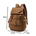 canvas backpack bag