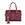 black leather tote