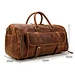 leather duffel travel bag