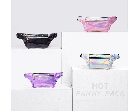 Clear belt bag! Our belt bag is perfect for the fashion-savvy woman who wants to stay on-trend while keeping her essentials handy. With a spacious compartment, you can keep all your essentials within reach, including your phone, wallet, keys, and makeup.