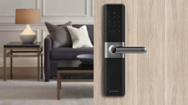 Application of capacitive touch chip in smart lock