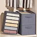 Non-woven storage box with handle,wardrobe storage box