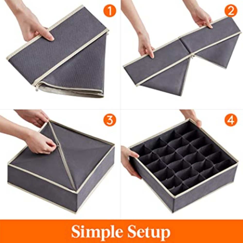 zipper storage box,non-woven storage box