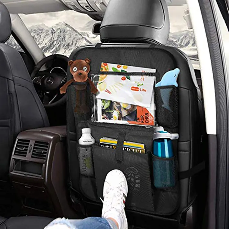 Car interior space storage bag,storage bag behind seat