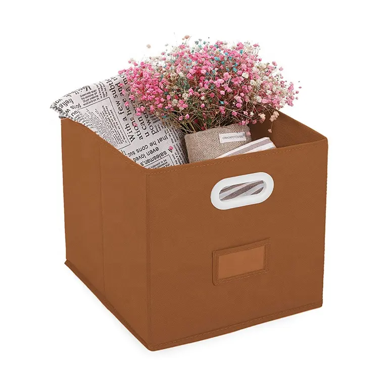 non-woven box,open storage box