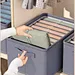 Non-woven storage box with handle,wardrobe storage box