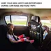 Car interior space storage bag,storage bag behind seat