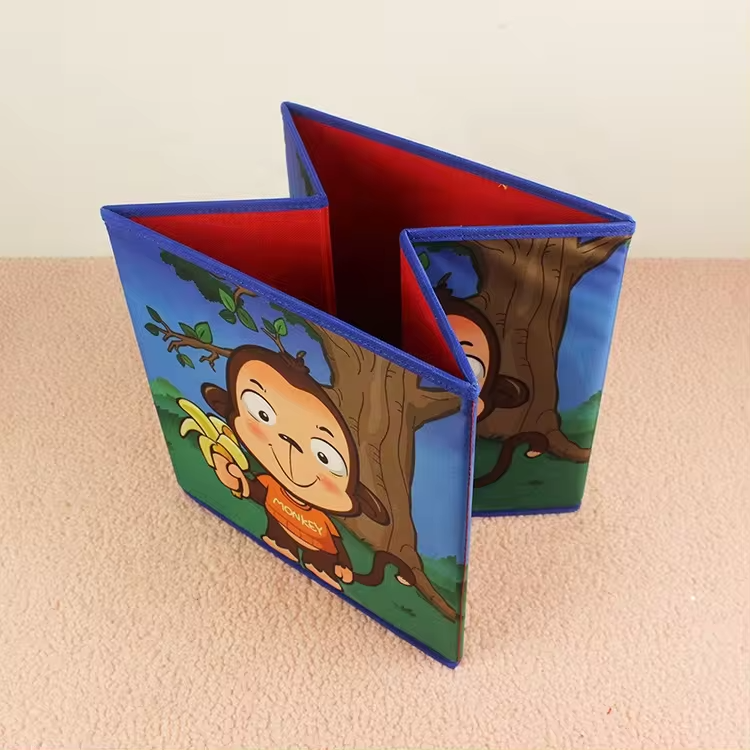 Ottoman Storage Organizer Folding Storage Box
