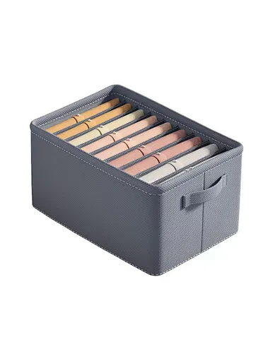 Non-woven storage box with handle,wardrobe storage box
