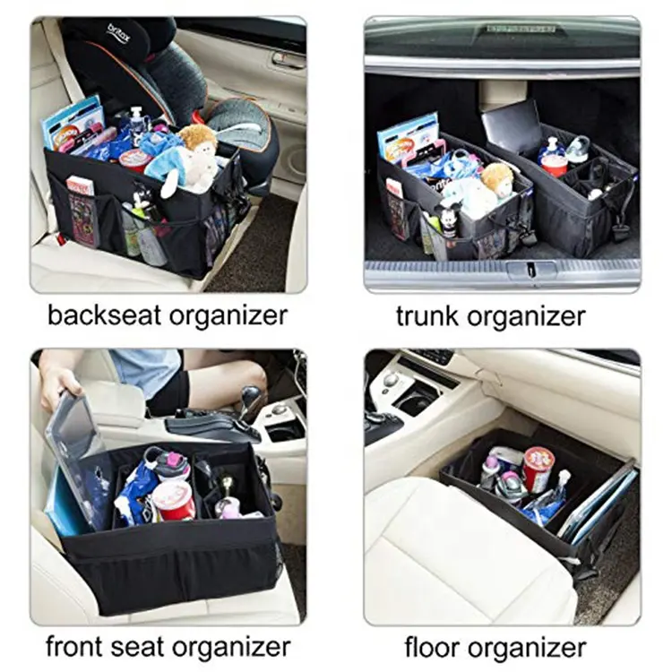 Car clutter storage bag