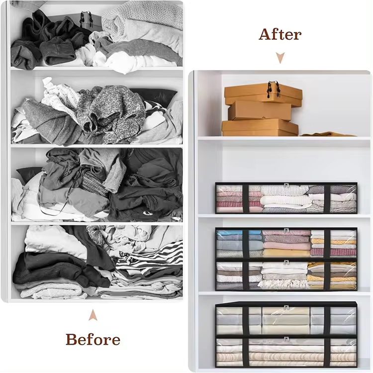 Non-woven under-bed Storage Organizer,quilt Bag