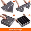zipper storage box,non-woven storage box