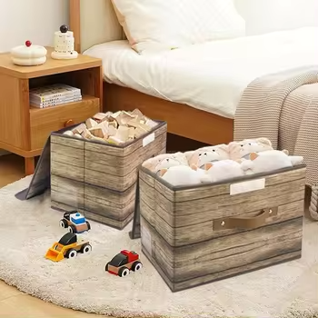 Foldable Storage Box,Storage Organizes,non-woven fabric Storage Box