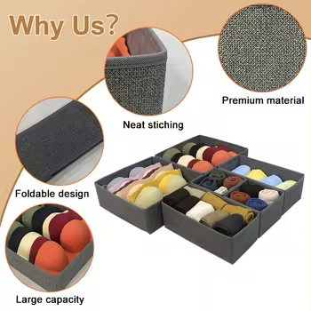 Storage box,Clothes Drawer Organizer,dresser storage