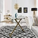 Flower Pattern Metal Ironing Board