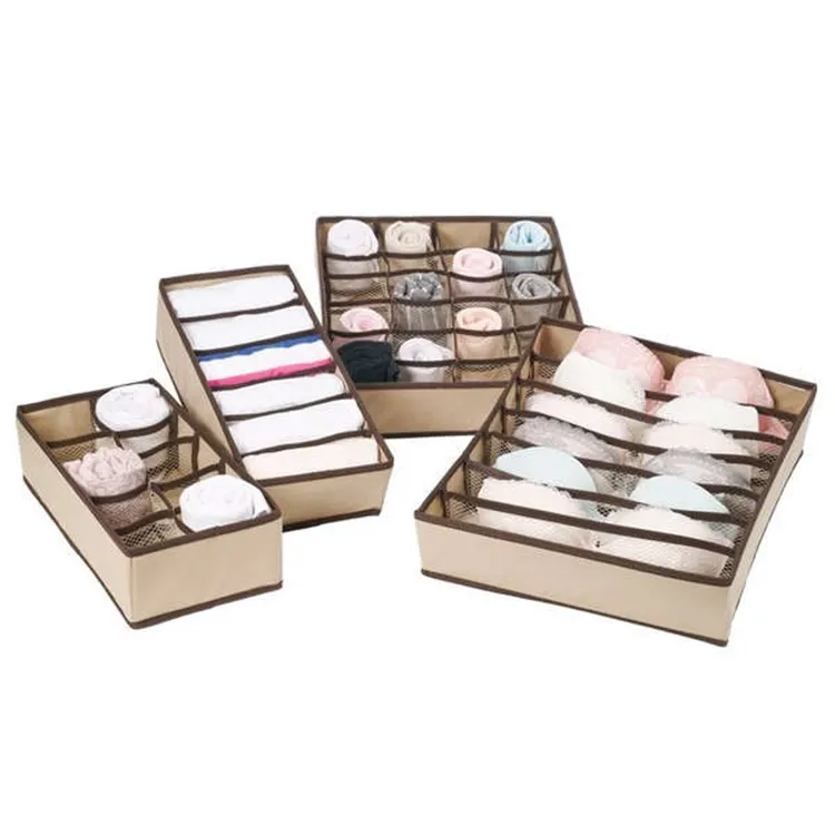 folding storage set,Small non-woven storage box