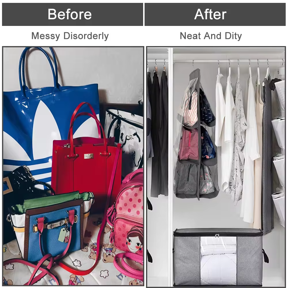 Hanging Handbag Organizer,Storage Organizer With Hook