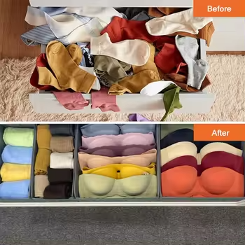 Storage box,Clothes Drawer Organizer,dresser storage