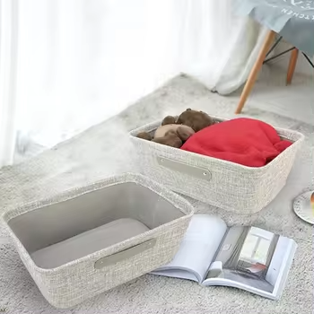Clothes Storage Basket Linen Storage organizer