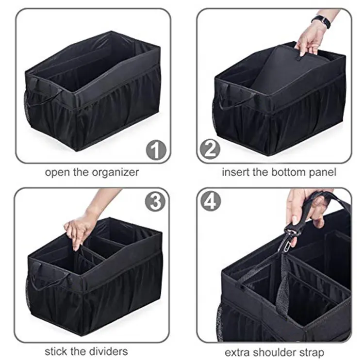 Car clutter storage bag