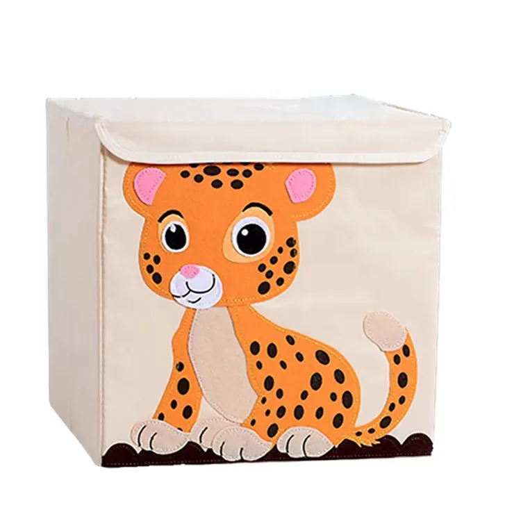 storage box with lid,Collapsible non-woven storage box with lid