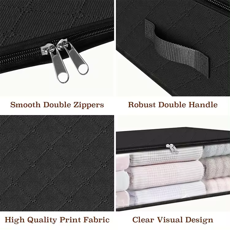 Non-woven under-bed Storage Organizer,quilt Bag