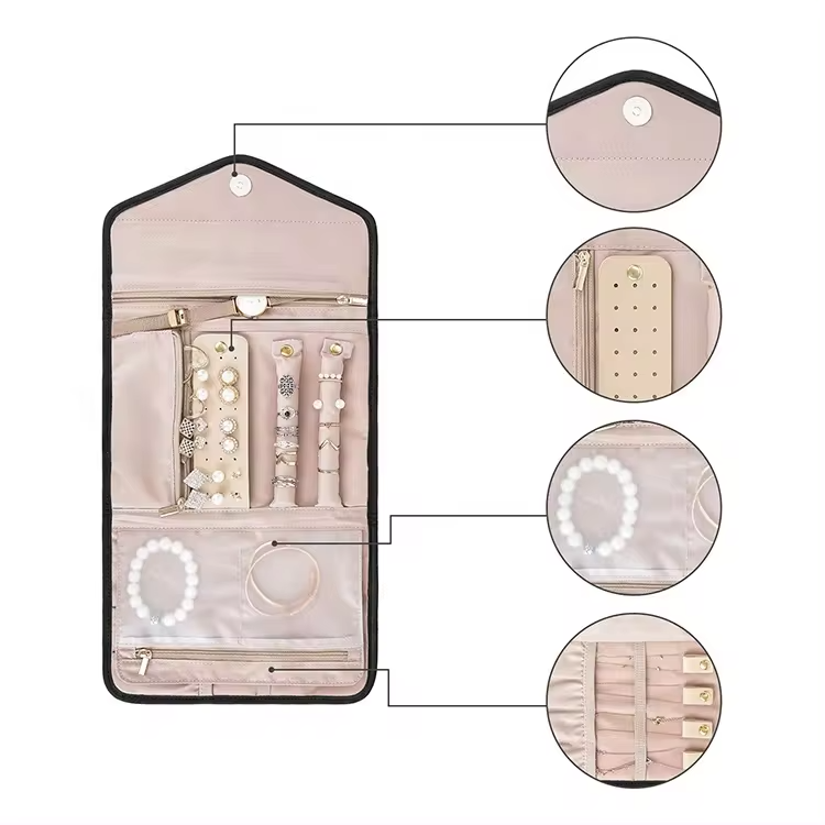 Jewelry Storage Bag,Earring Holder organizer