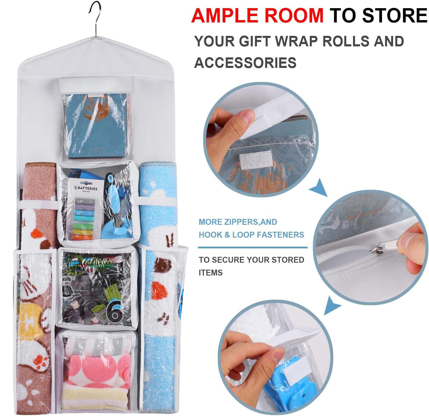 hanging storage bag,Christmas storage bag