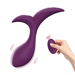Ylove Sex Toy Anal Plug Vibrator Silicone10 Modes Remote Control Electric Prostate Massager