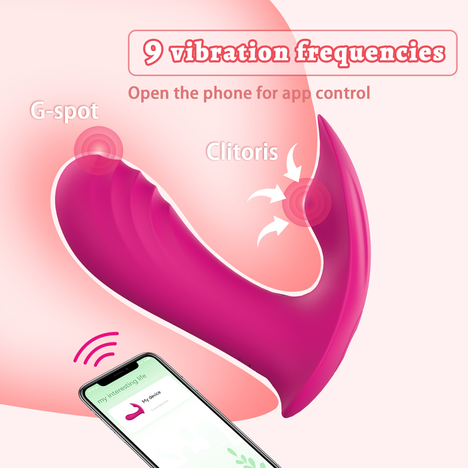 Ylove Personal Use Remote Controlled Massager Vagina Sex Toys Vibrator Toys Wireless Toys G-Spot Couple Butterflies