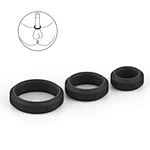 Ylove New Upgraded Design Soft Touch Soft Silicone Penis Ring Cock Rings Set Strong Stimulus for Male Couple Time