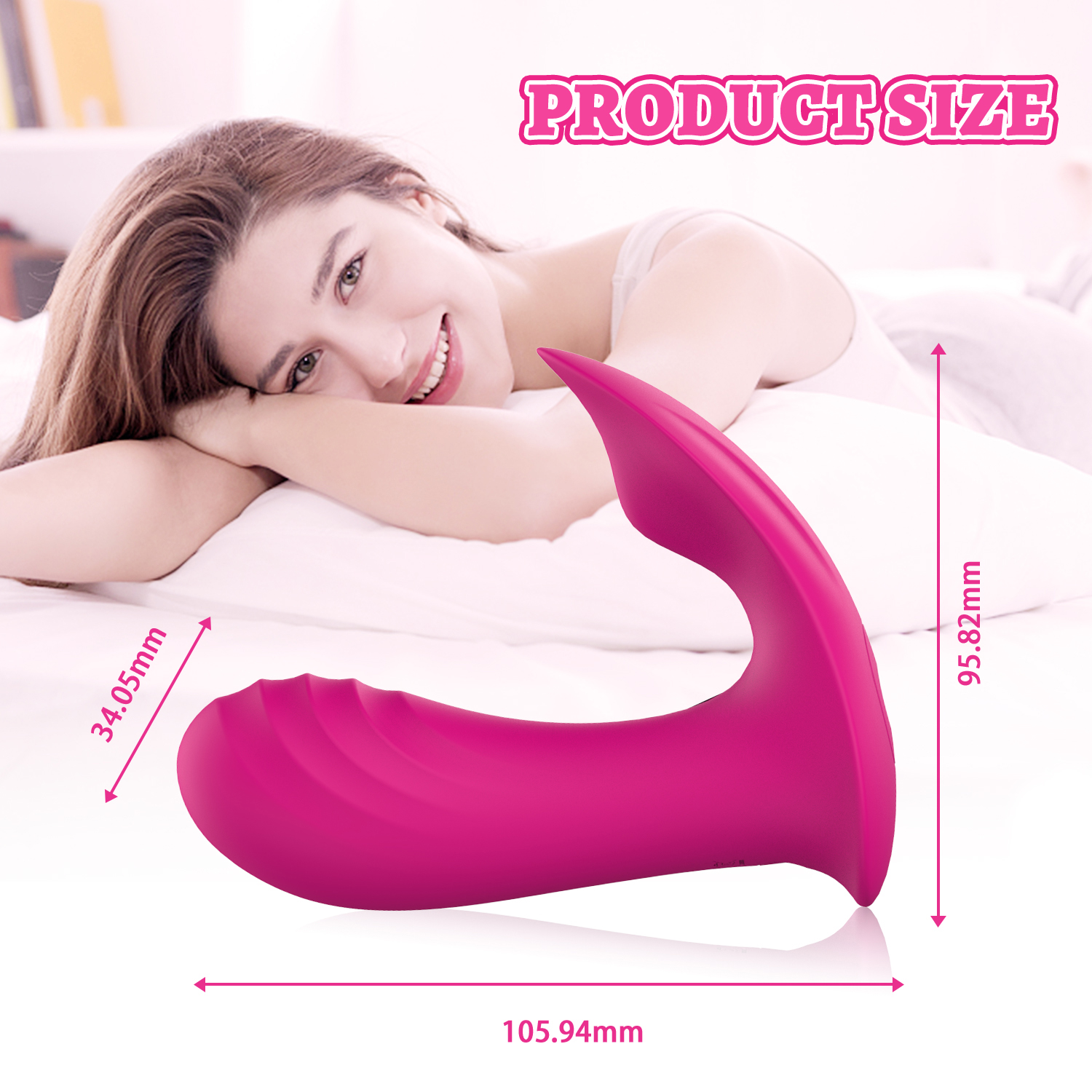 Ylove Personal Use Remote Controlled Massager Vagina Sex Toys Vibrator Toys Wireless Toys G-Spot Couple Butterflies
