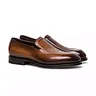 brown dress loafers mens,men loafer shoe,men loafer genuine leather