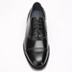 black genuine leather shoes mens