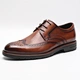 Men Dress Shoes Genuine Leather