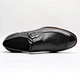 buckle leather shoes