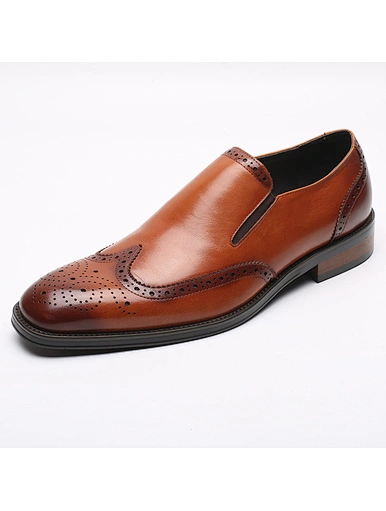brown loafer dress shoes