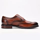 Brogue Style Leather Shoes
