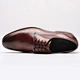 brown men's derby shoes