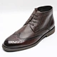 men boot,ankle boot,lace-up boot
