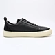 black canvas sneaker shoes