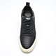 black canvas sneaker shoes